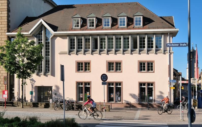 Bild von dem Gebäude, in dem das Stadtarchiv untergebracht ist