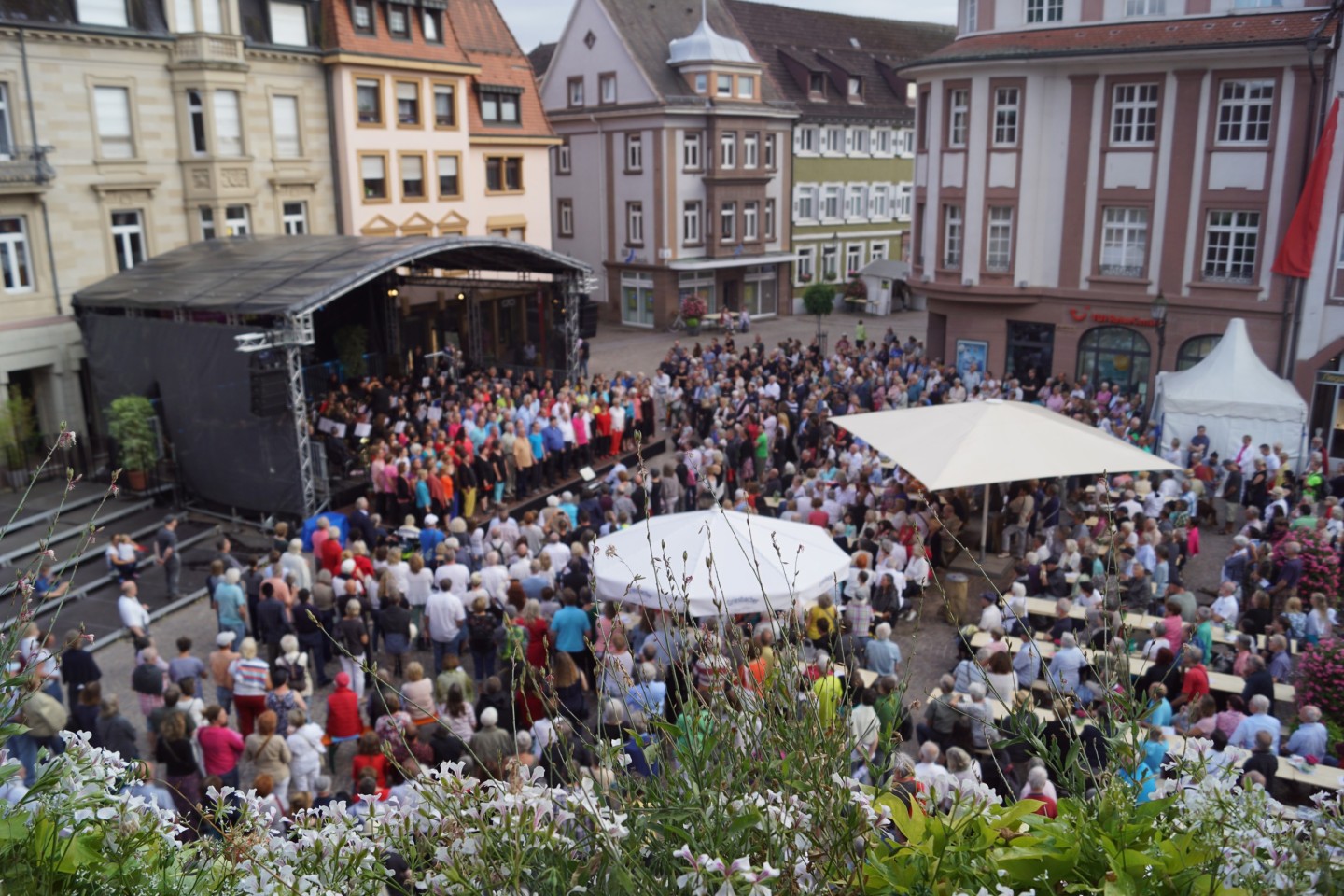 Buntes Treiben auf dem Ettlinger Marktfest