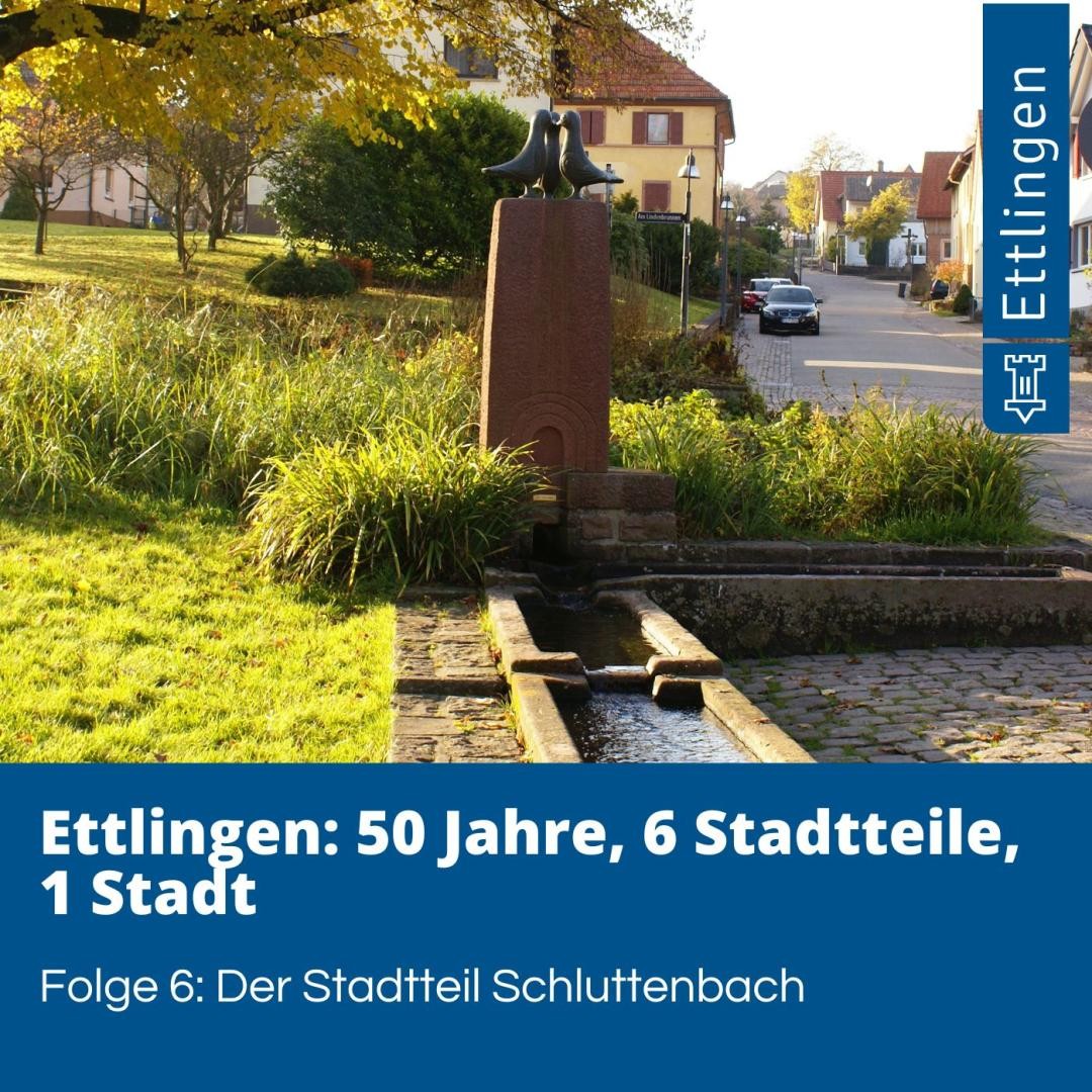 Podcast-Cover für Folge 6 Der Stadtteil Schluttenbach