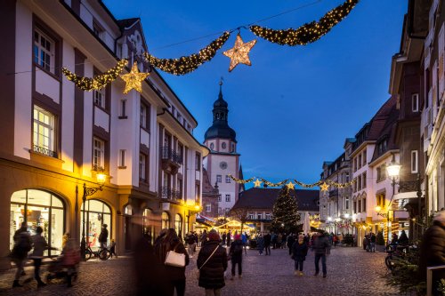 Weihnachtliches Einkaufen in Ettlingen